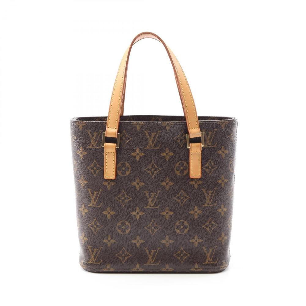 Louis Vuitton Vavin Monogram Handbag Canvas Leather Brown